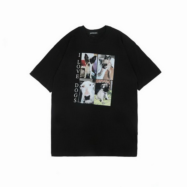 men balenciaga t-shirts S-XL-044